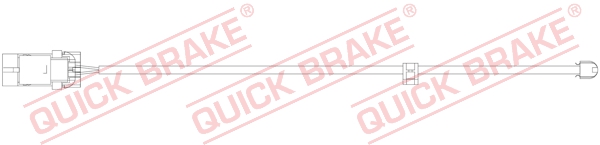 Czujnik zużycia klocka